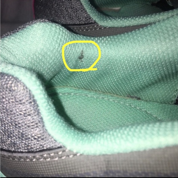 CHAMPION WOMENS RUNNERS MEMORY FOAM SIZE 6.5 GREY MINT PINK - Picture 9 of 13